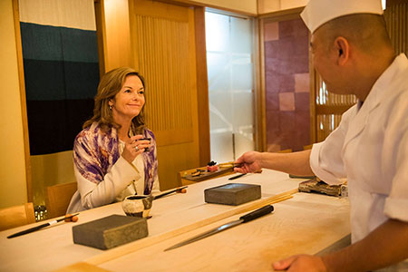 MARYBETH BOLLER DISHESON TOKYO'S CURRENT FOOD SCENE