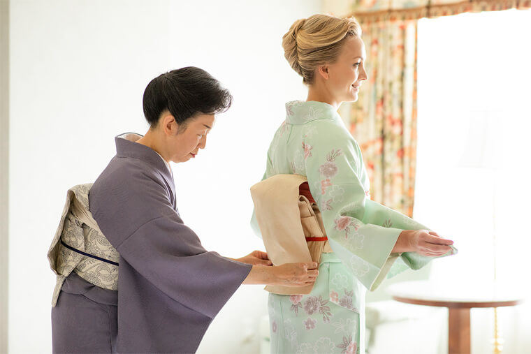 Wear a Kimono at Hotel Chinzanso Tokyo