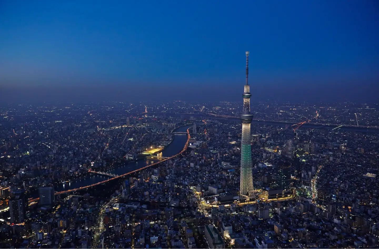 Tokyo Helicopter Cruising